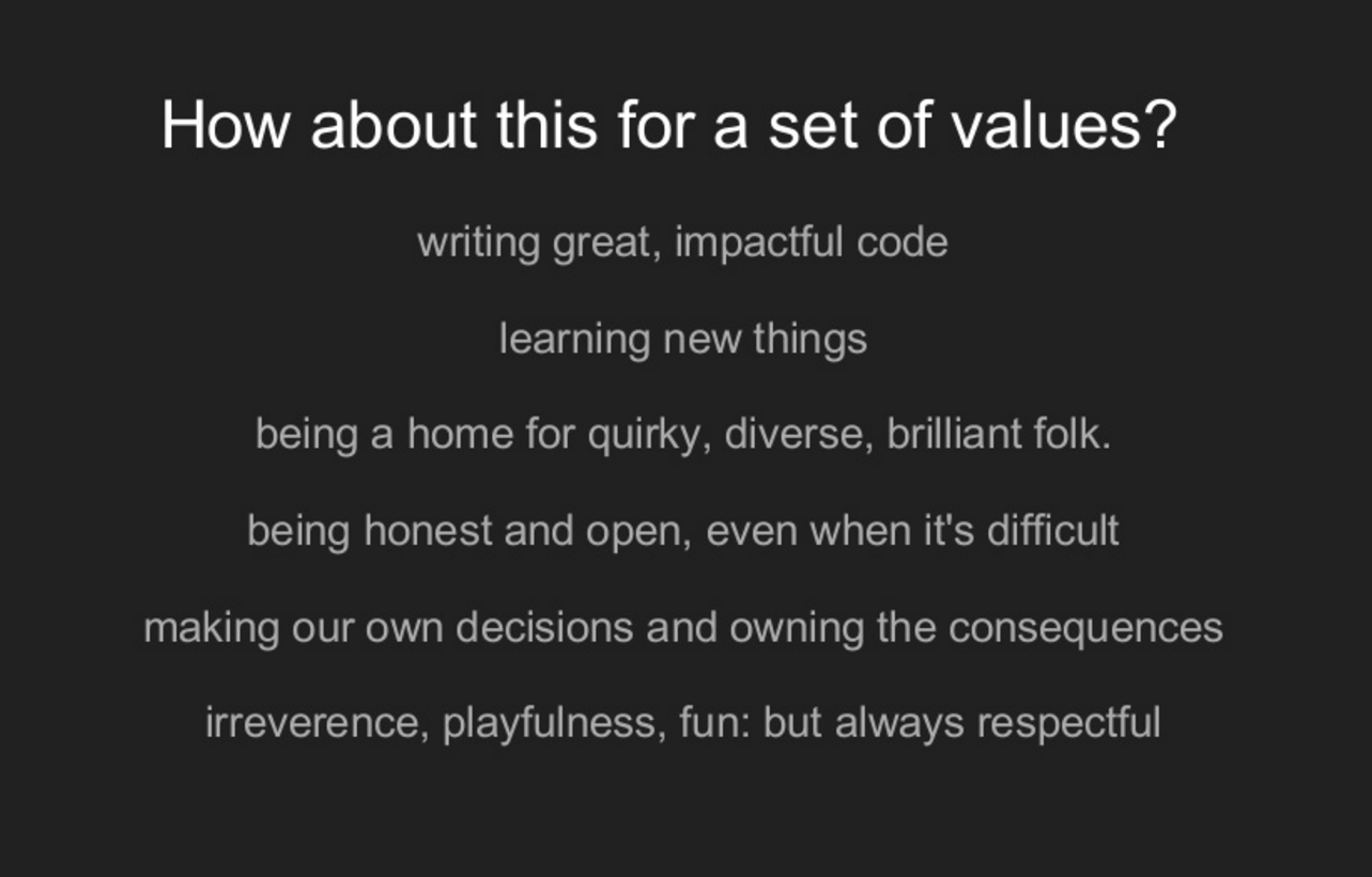 Values